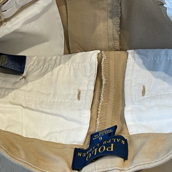 Ralph Lauren Polo khaki Shorts Sz 6 New Never Worn - Picture 6 of 6